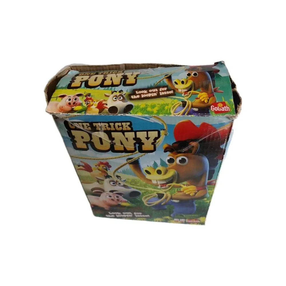 Goliath One Trick Pony Kids Game Animal Round-Up Ages 4+ Battery Op 2-5 players
